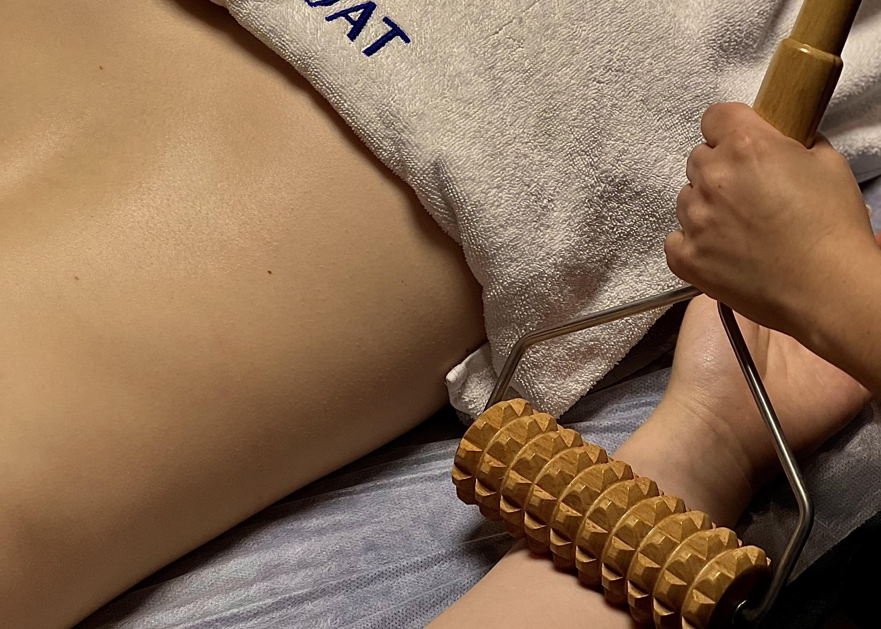 Общий массаж всего тела